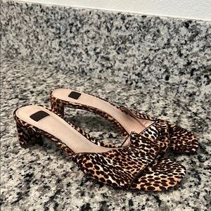 Louise et Cie Animal Print Mules